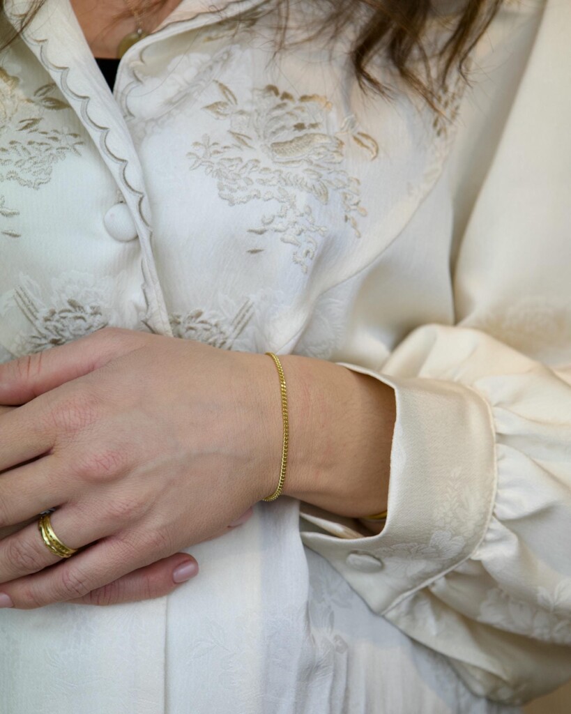 Cuban Βραχιόλι Χρυσό