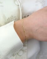 Square Βραχιόλι Χρυσό