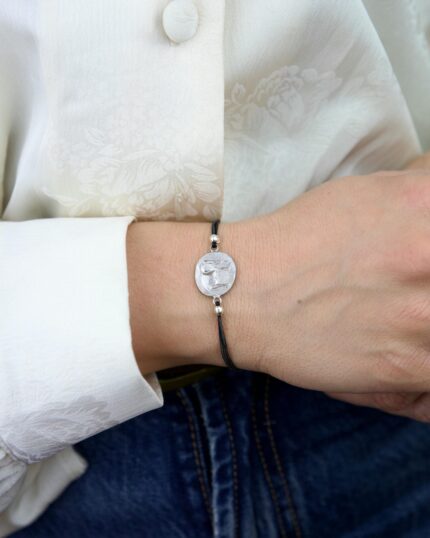 Elephant Χειροποίητο Βραχιόλι Ασήμι