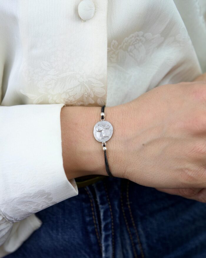 Elephant Χειροποίητο Βραχιόλι Ασήμι