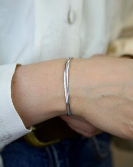 Chain L Βραχιόλι Ασήμι