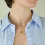 Ρουμπίνι Χειροποίητο Kολιέ Xρυσό