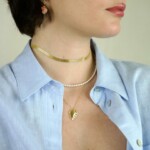 Balkan Heart Χειροποίητο Κολιέ Χρυσό