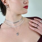 Heart Κολιέ Ασήμι