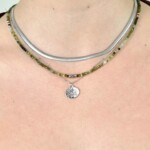 "Aqua Marina" χειροποίητα σκουλαρίκια χρυσά