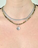 "Evil Eye" Χειροποίητο κολιέ Ασήμι