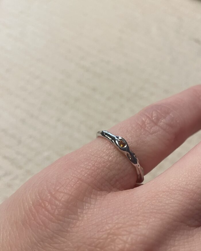 Ios Χειροποίητο Δαχτυλίδι Ασήμι