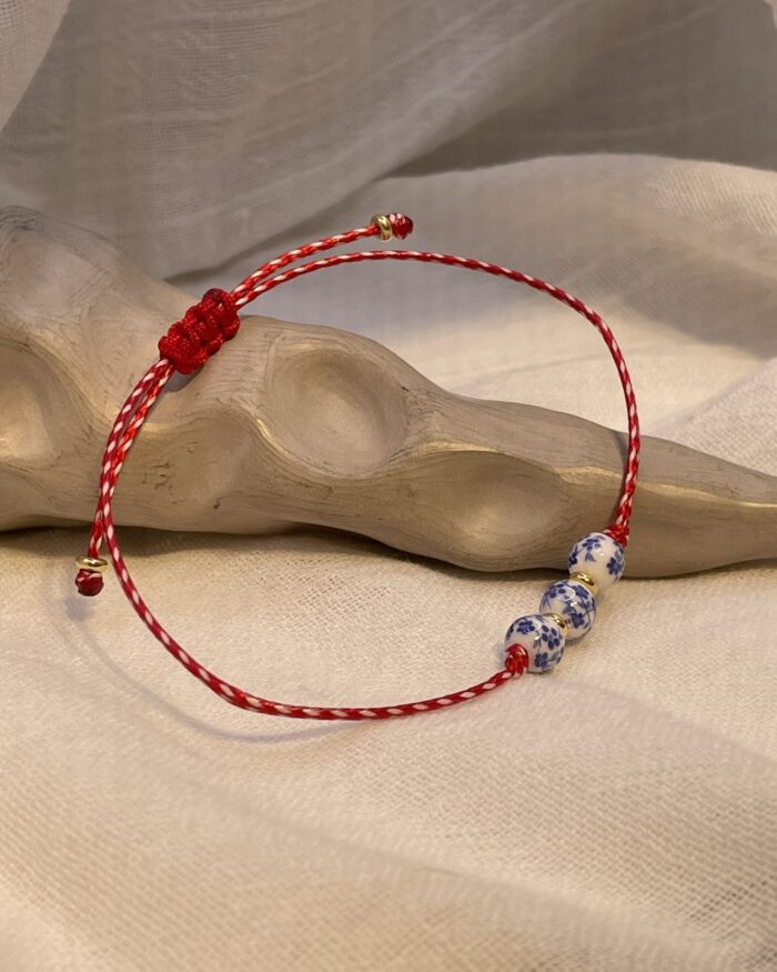 "Flowers" Χειροποίητο Βραχιόλι - "Μαρτάκι"