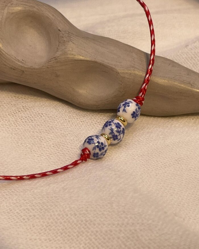 "Flowers" Χειροποίητο Βραχιόλι - "Μαρτάκι"