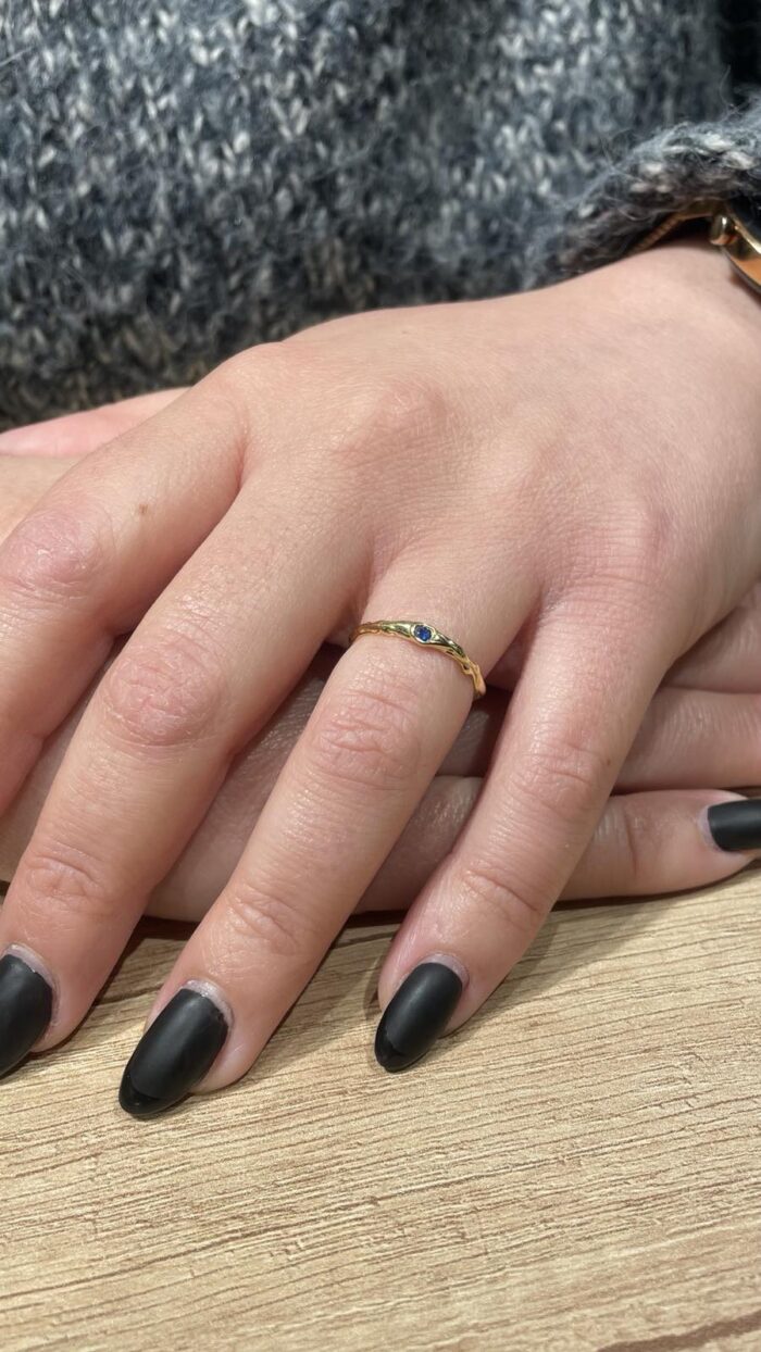 Ios Χειροποίητο Δαχτυλίδι Ασήμι