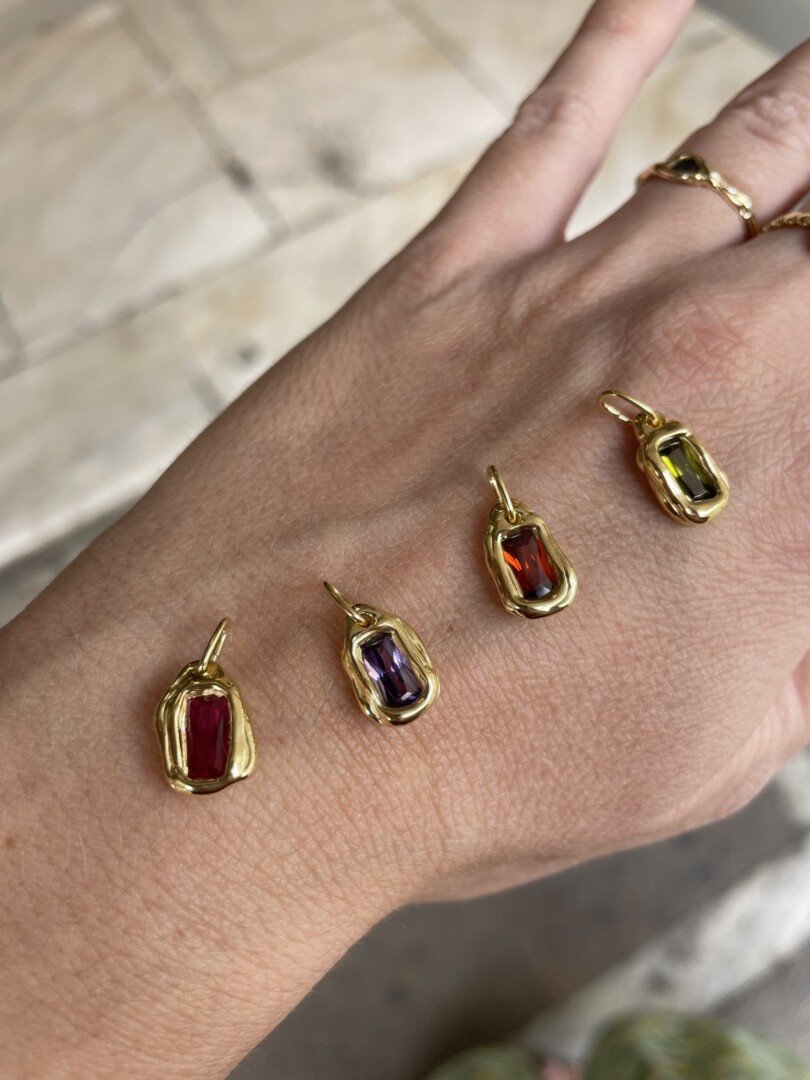 "Maeve" Χειροποίητο Μοτίφ Χρυσό