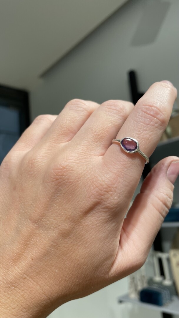 "Nala" Χειροποίητο Δαχτυλίδι Ασήμι