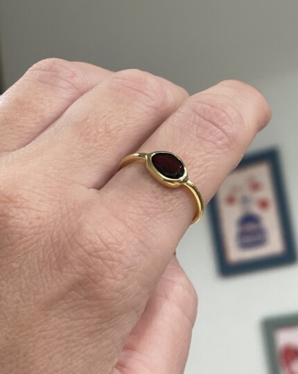 "Augusta" Χειροποίητο Δαχτυλίδι Χρυσό