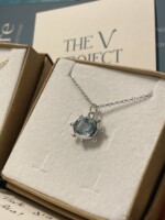 "'Ηλιος" Κολιέ Ασήμι, Τοπάζ