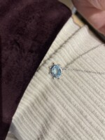 "'Ηλιος" Κολιέ Ασήμι, Τοπάζ