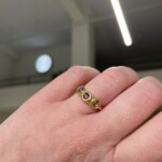 GS003 Χειροποίητο Δαχτυλίδι Χρυσό