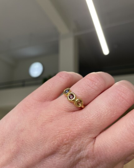 GS001 Χειροποίητο Δαχτυλίδι Χρυσό
