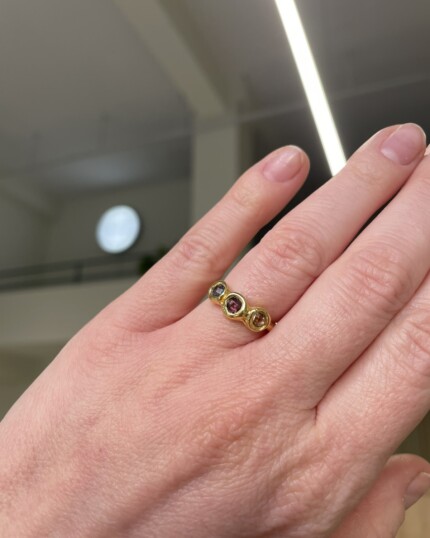 GS001 Χειροποίητο Δαχτυλίδι Χρυσό