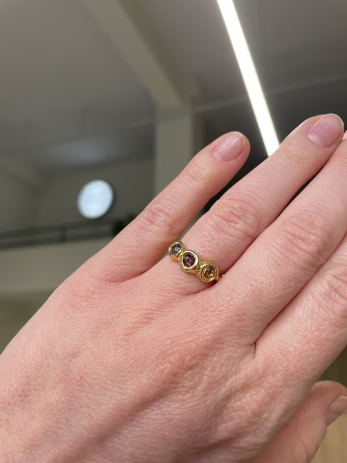 GS001 Χειροποίητο Δαχτυλίδι Χρυσό