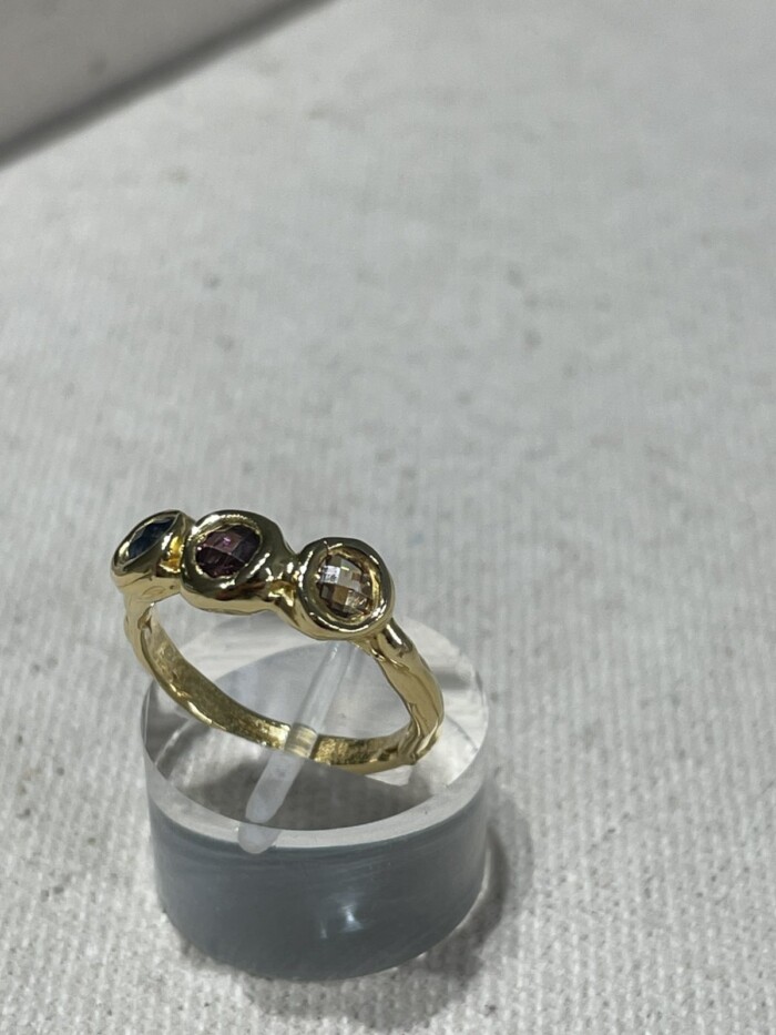 GS001 Χειροποίητο Δαχτυλίδι Χρυσό