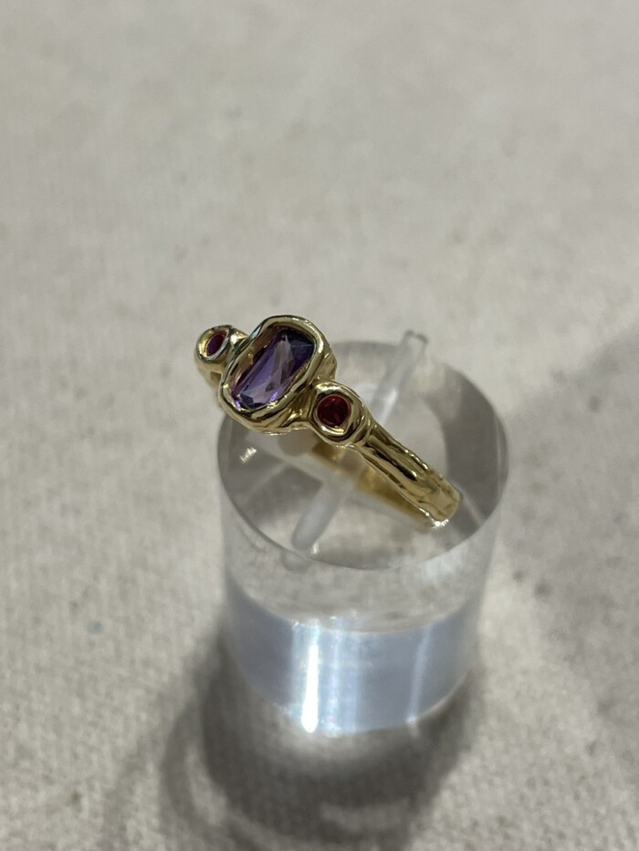 GS002 Χειροποίητο Δαχτυλίδι Χρυσό