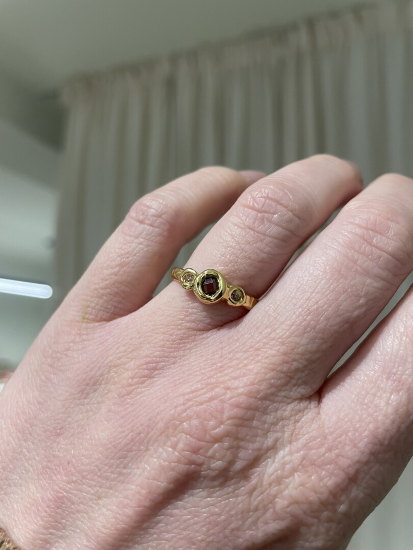 GS003 Χειροποίητο Δαχτυλίδι Χρυσό