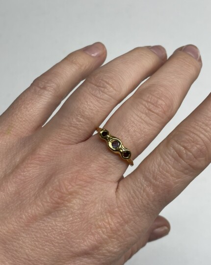 GS004 Χειροποίητο Δαχτυλίδι Χρυσό