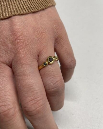 GS005 Χειροποίητο Δαχτυλίδι Χρυσό