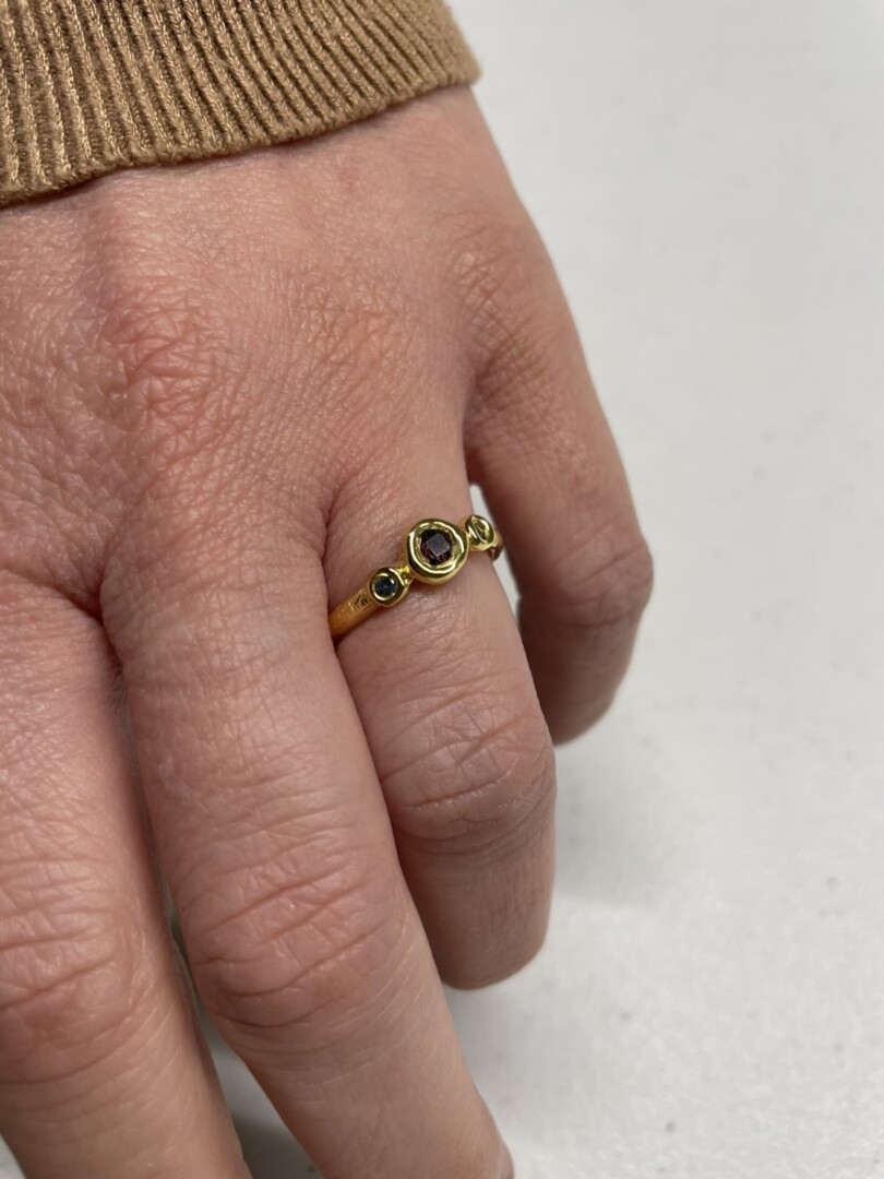 GS005 Χειροποίητο Δαχτυλίδι Χρυσό