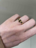 GS006 Χειροποίητο Δαχτυλίδι Χρυσό