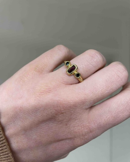 GS006 Χειροποίητο Δαχτυλίδι Χρυσό