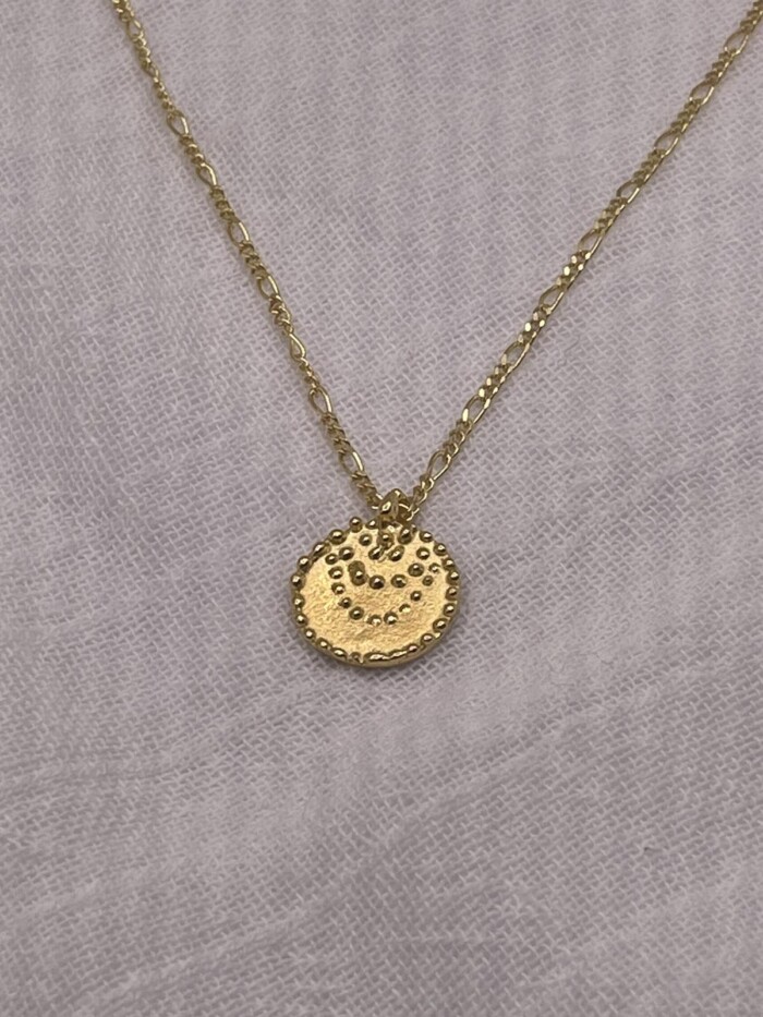 June Χειροποίητο Κολιέ Χρυσό