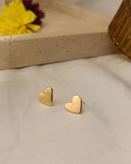 Heart Σκουλαρίκια Χρυσά Heart Σκουλαρίκια Χρυσά
