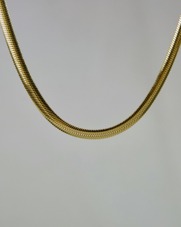 Chain L Κολιέ Χρυσό