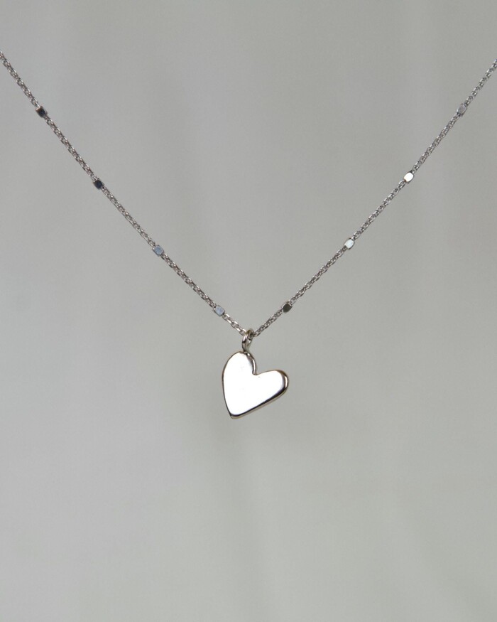 Heart Κολιέ Ασήμι