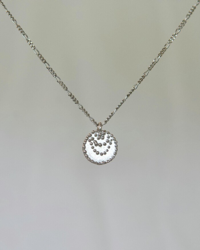 June Χειροποίητο Κολιέ Ασήμι