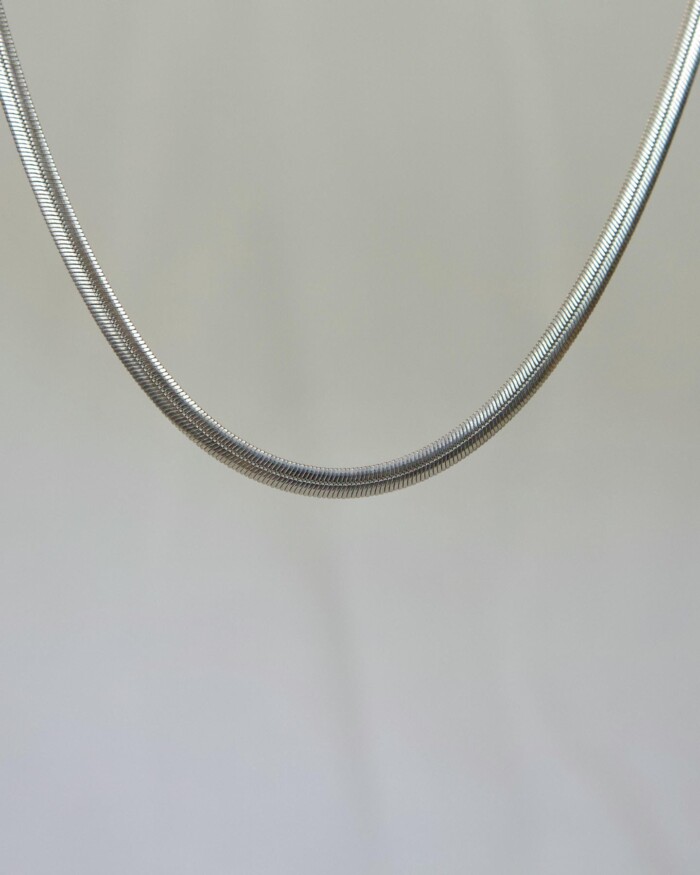 Chain L Κολιέ Ασήμι