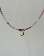 Αμέθυστος Χειροποίητο Κολιέ Χρυσό