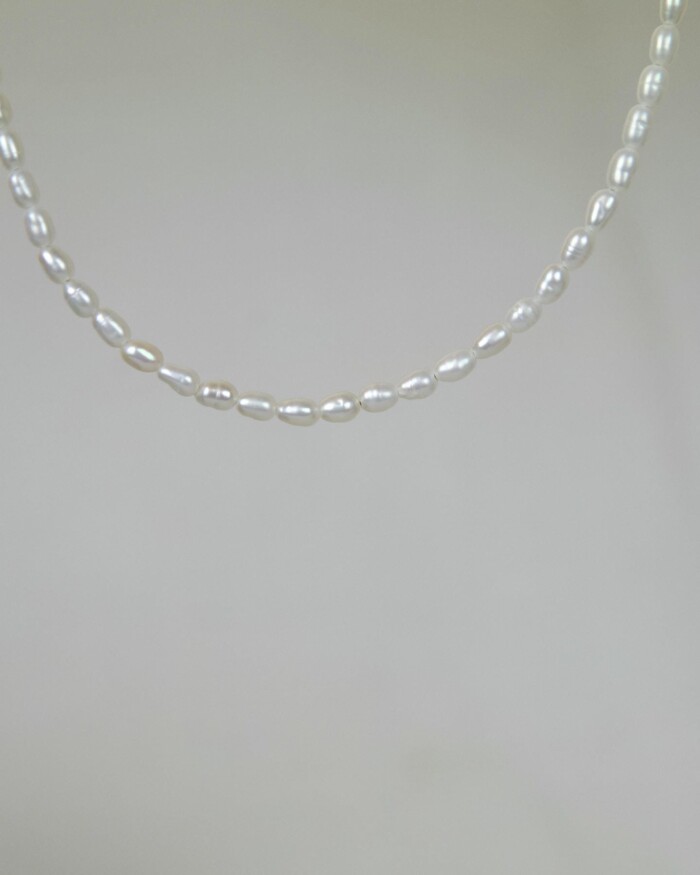 Pearls Περιδέραιο Ασήμι