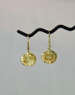 Evil Eye Σκουλαρίκια Κρεμαστά Χρυσά