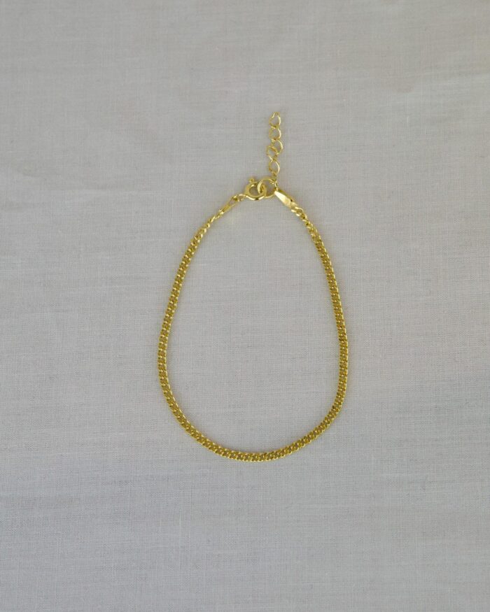 Cuban Βραχιόλι Χρυσό