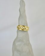 Πλεξούδα Δαχτυλίδι Χρυσό