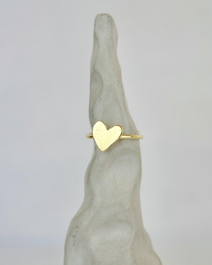 Heart Δαχτυλίδι Χρυσό