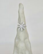 Yellow Daisy Δαχτυλίδι Ασήμι