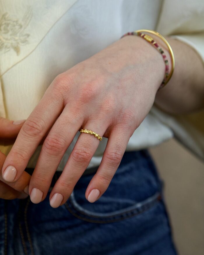 Multi Dot Δαχτυλίδι Χρυσό