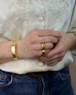 Saturn Δαχτυλίδι Χρυσό