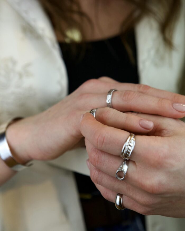 Sea Through Δαχτυλίδι Ασήμι