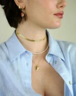 Balkan Heart Χειροποίητο Κολιέ Χρυσό