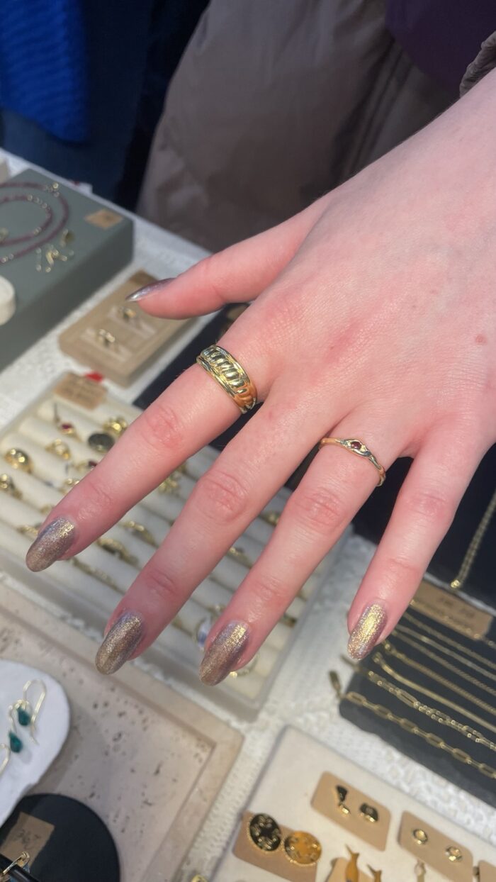 Ios Χειροποίητο Δαχτυλίδι Ασήμι