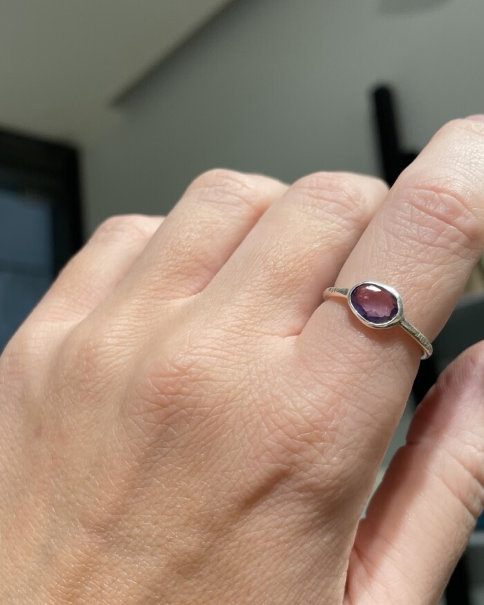 "Nala" Χειροποίητο Δαχτυλίδι Ασήμι